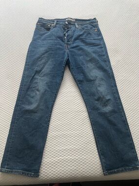 Levi's Wedgie Straight Jeans - Indigo Blue